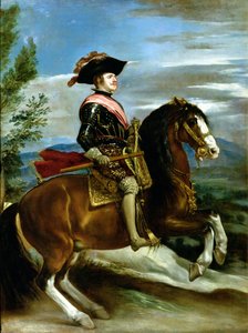 Espanjan kuningas Filip IV:n ratsastajamuotokuva (1605-65)